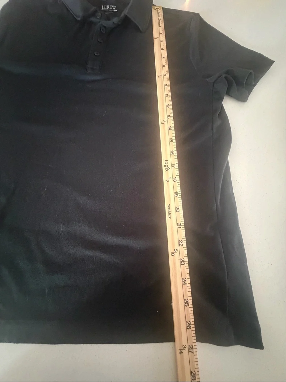 NWOT J.Crew Men’s Black Classic Polo